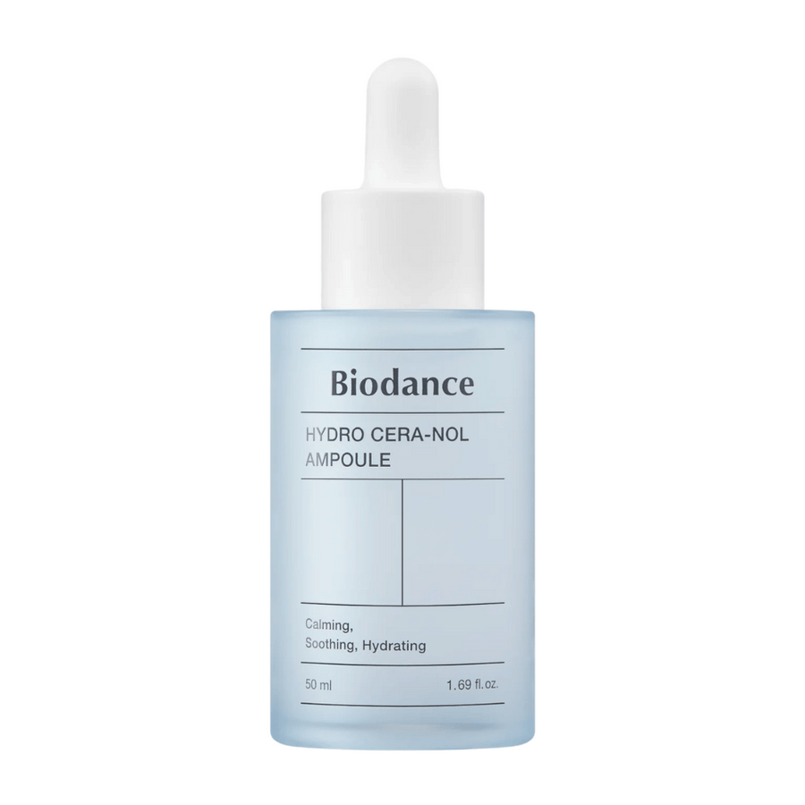 Biodance Hydro Cera-Nol Ampoule – Lugnande och intensivt återfuktande ampull.
💧 Djup återfuktning – Förstärker hudens fuktbarriär och förebygger uttorkning.
🌿 Lugnande effekt – Minskar rodnad och irritation för en balanserad hud.
🛡️ Stärker hudbarriären – Idealisk för känslig och torr hud.
Perfekt för en återfuktad, mjuk och skyddad hud!