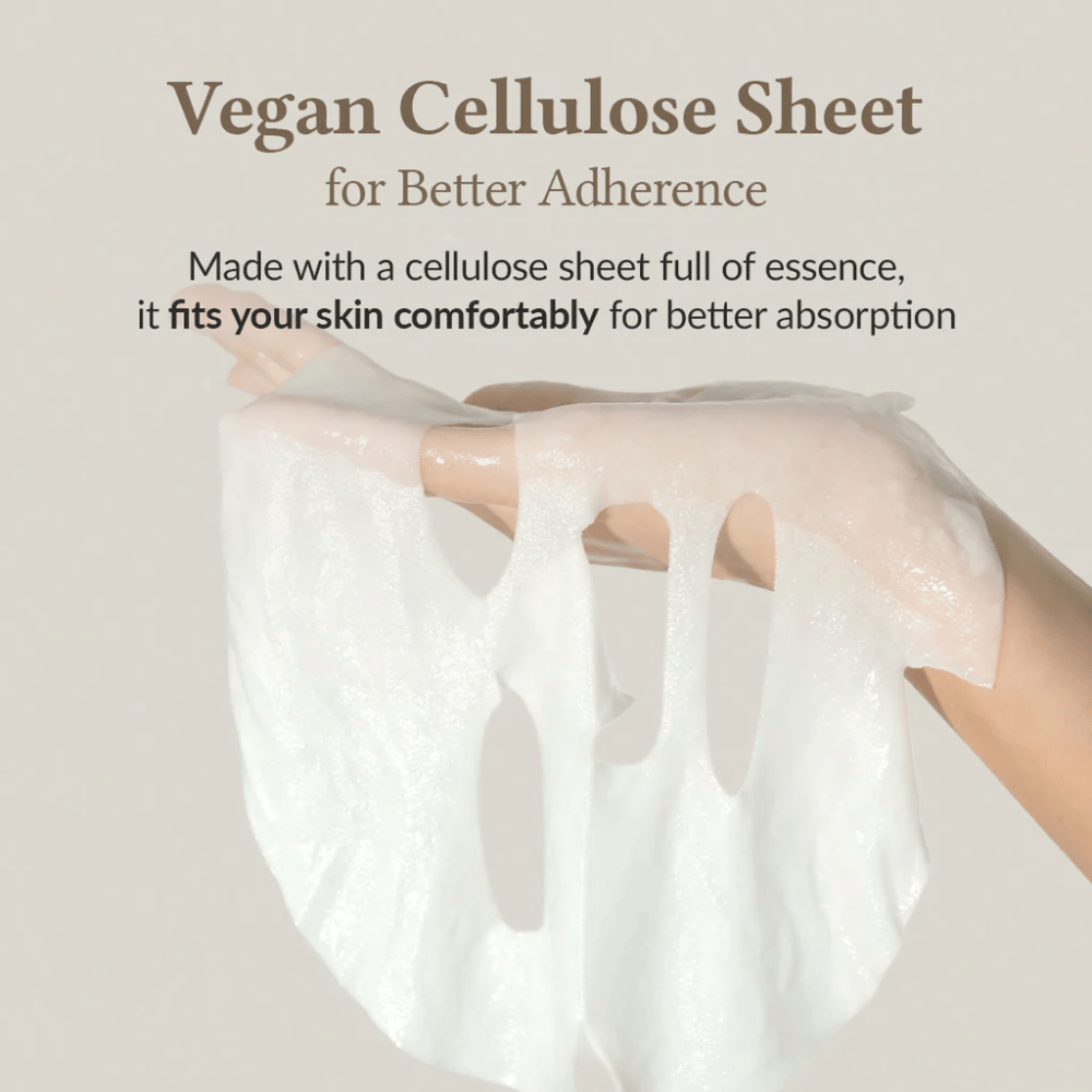 Dr. Althea 345 Relief Cream Mask celulose vegana Sheet mask com essência para melhor absorção e conforto da pele