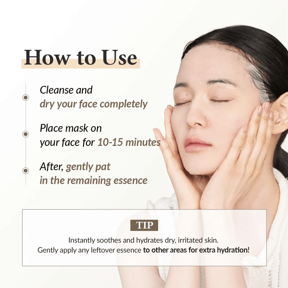 Como usar Dr. Althea 345 Relief Cream Mask Sheet mask – aplicar por 10-15 minutos para pele hidratada e acalmada