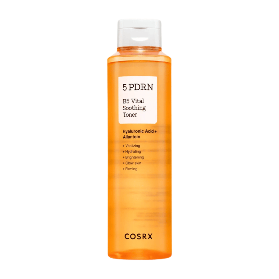 COSRX 5 PDRN B5 Vital Soothing Toner 280 ml de tónico facial com B5, ácido hialurónico e PDRN para uma barreira cutânea fortalecida