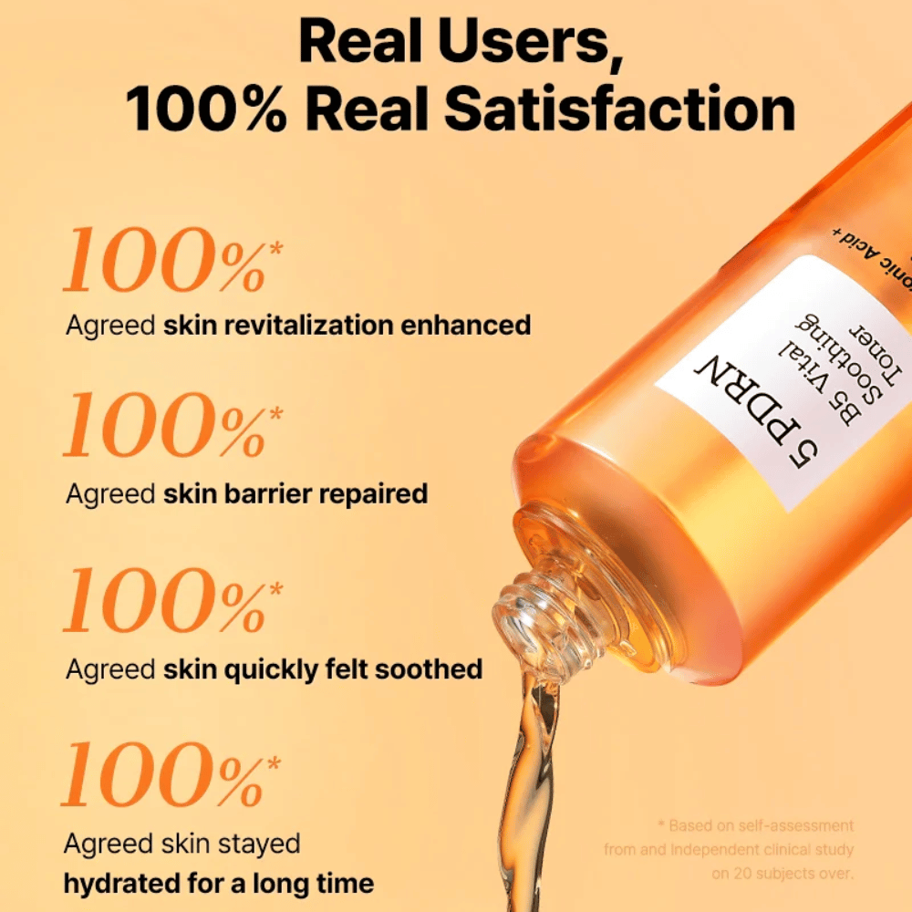 COSRX 5 PDRN B5 Vital Soothing Toner com efeito hidratante e fortalecedor da barreira para pele sensível