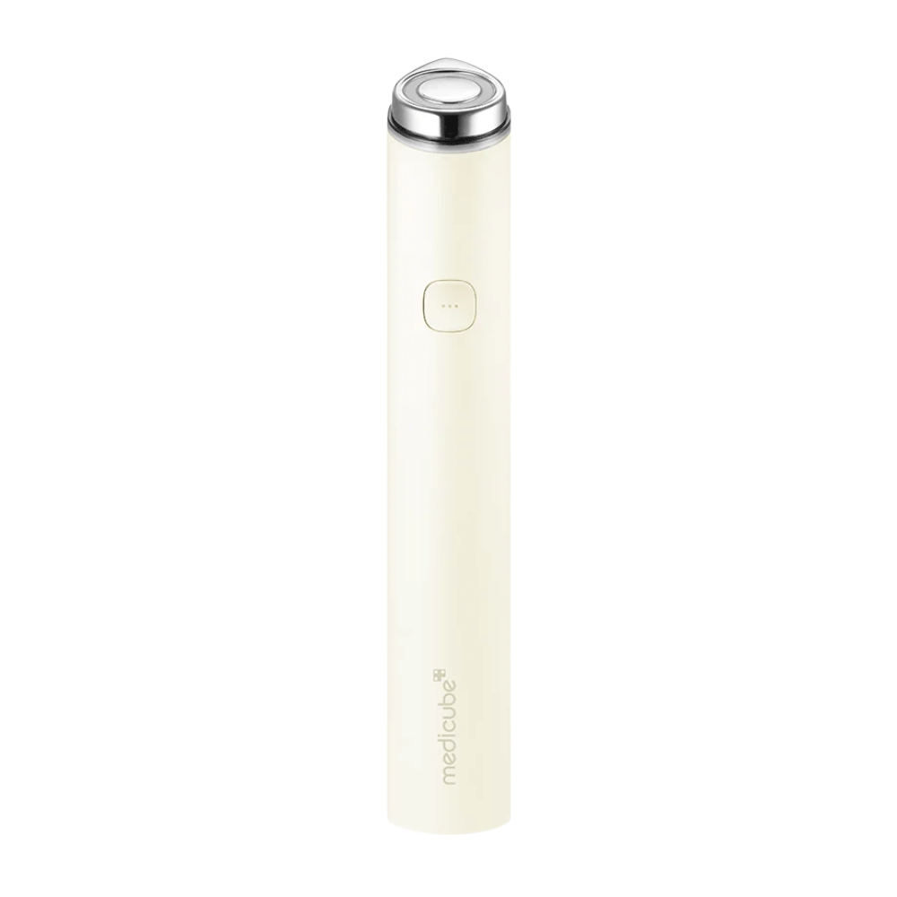 medicube AGE-R Booster Pro Mini Plus Dispositivo elétrico bege para cuidados da pele para melhor absorção e renovação da pele