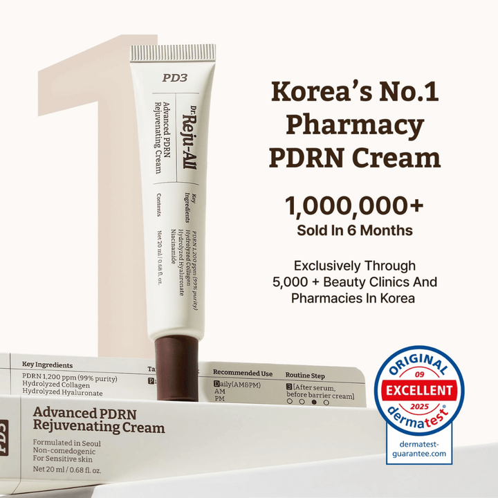 Dr. Reju-All PD3 Advanced PDRN Rejuvenating Cream – creme facial coreano restaurador para pele sensível