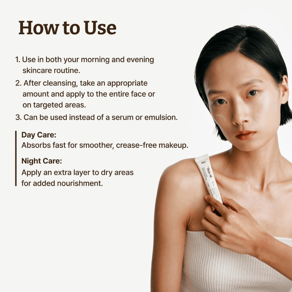 Uso de Dr. Reju-All PDRN Rejuvenating Cream – creme de dia e noite que acalma e hidrata a pele