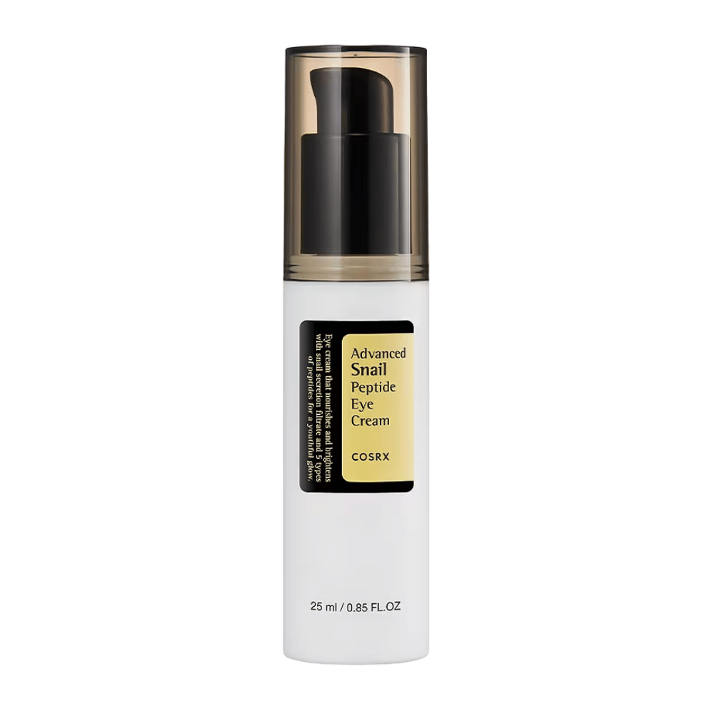 COSRX Advanced Snail Peptide Eye Cream 25 ml – coreano creme de olhos com snail mucin e complexo de peptídeos para rugas e olheiras