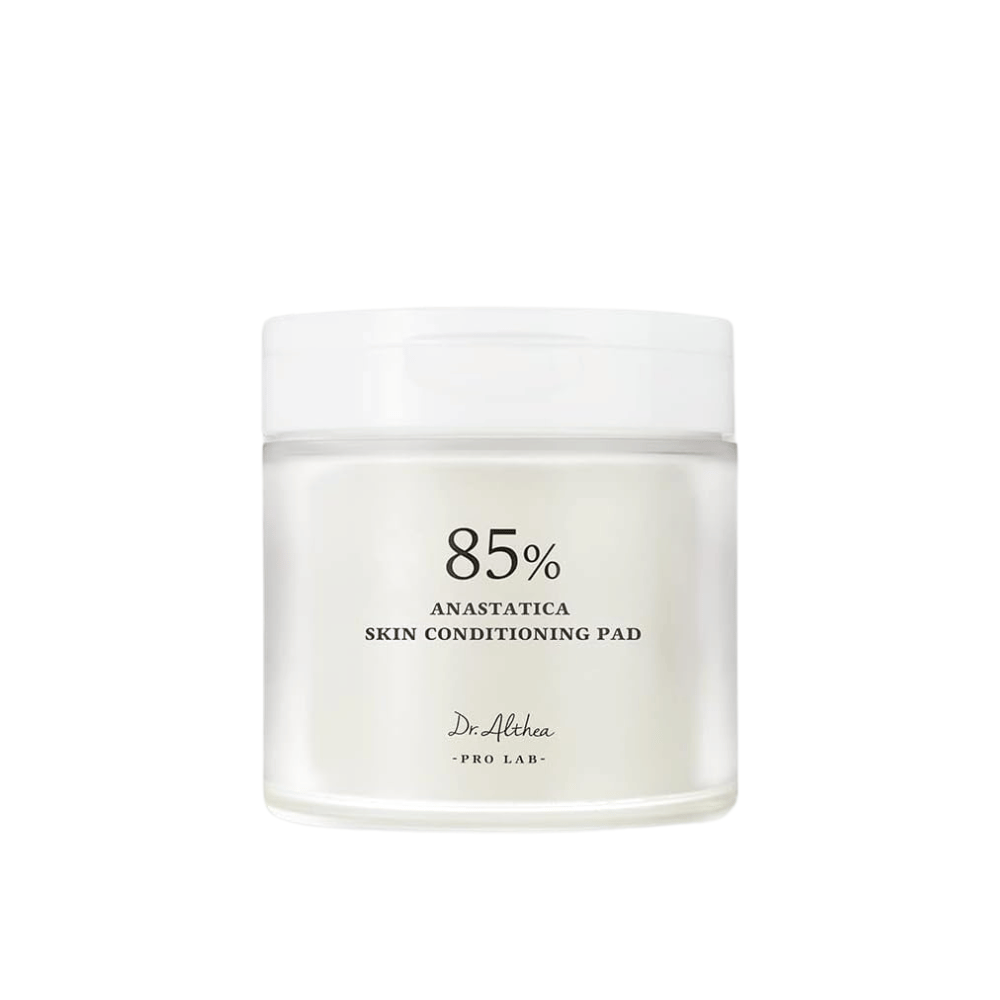 Dr. Althea 85% Anastatica Skin Conditioning Pad – discos tónicos hidratantes veganos com 85 % de extrato de Anastatica para pele sensível e seca.