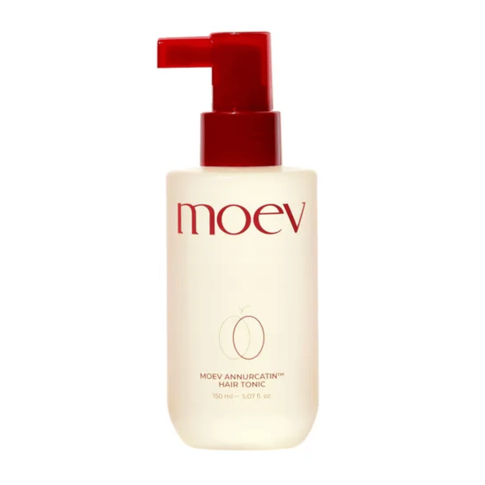 MOEV Annurcatin Hair Tonic – tónico capilar fortalecedor com maçã Annurca que estimula o crescimento do cabelo e reduz a queda de cabelo.