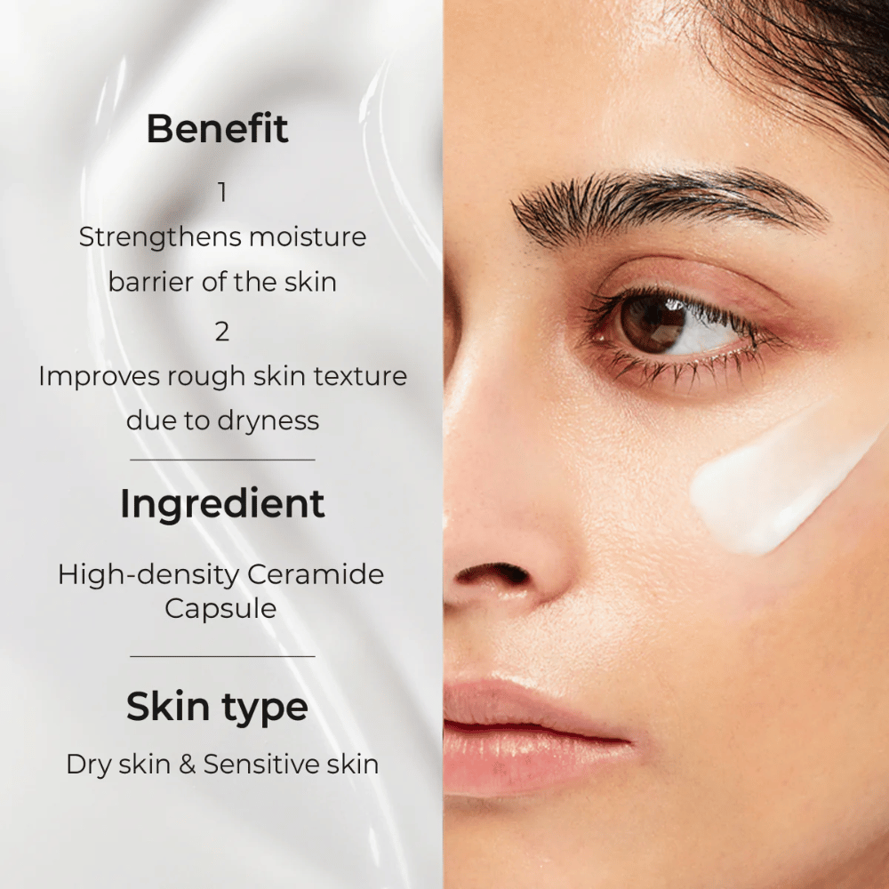 AESTURA Atobarrier 365 Lotion fortalece a barreira de umidade da pele, melhora a pele seca e contém cápsulas de ceramida para pele sensível.