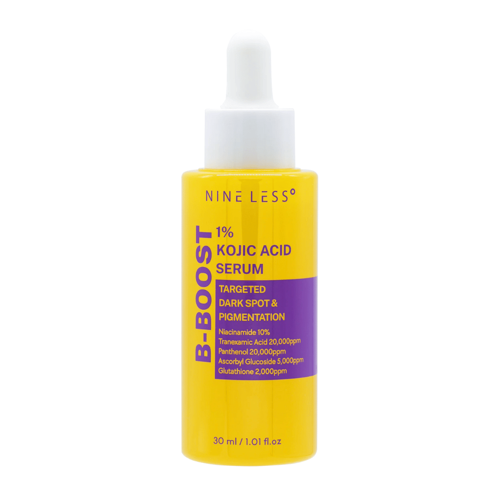 B-Boost 1% Kojic Acid Serum, 30 ml, para tratar manchas escuras e pigmentação.