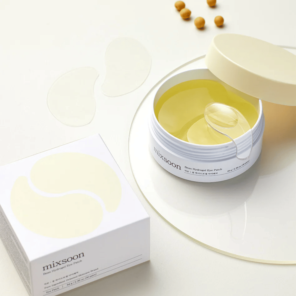 Mixsoon Bean Hydrogel Eye Patch – Máscaras de olhos intensamente hidratantes para um olhar mais vibrante.

🌱 Extrato de feijão fermentado – Profundamente nutritivo e hidratante.
💧 Tecnologia de hidrogel – Refrescante e ajuste perfeito.
✨ Ilumina e reduz o inchaço – Combate olheiras e sinais de cansaço.

Perfeito para uma pele fresca e descansada!