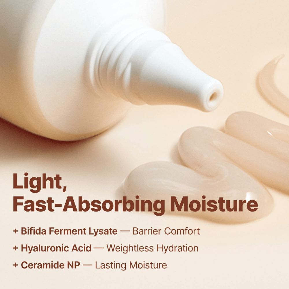 2. Ma:nyo Bifida Biome Aqua Barrier Cream – creme facial de rápida absorção com fermento de bífida, ácido hialurónico e ceramidas
