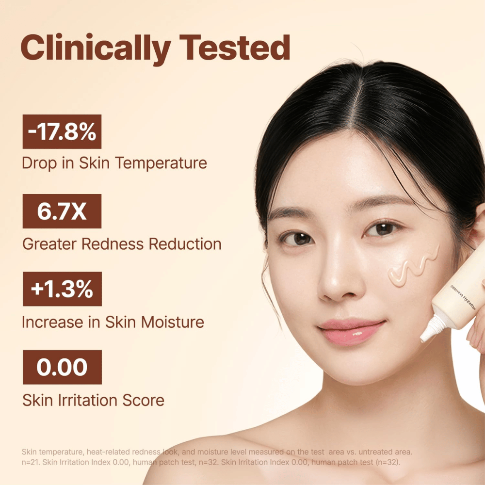 1. Ma:nyo Bifida Biome Aqua Barrier Cream – creme facial clinicamente testado que ajuda a reduzir a vermelhidão, hidratar e acalmar a pele