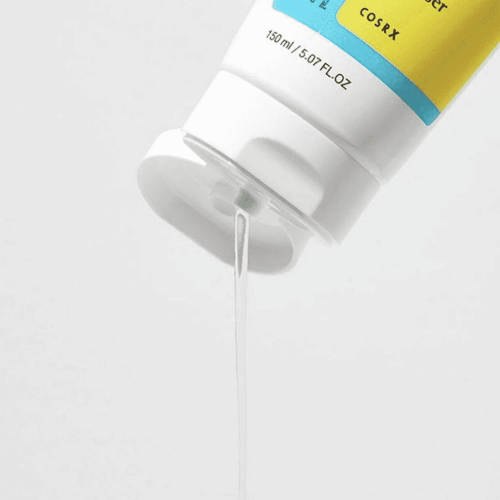 COSRX Low pH Good Morning Gel Cleanser 150ml – gel de limpeza suave com ingredientes botânicos e baixo pH para cuidado diário da pele.