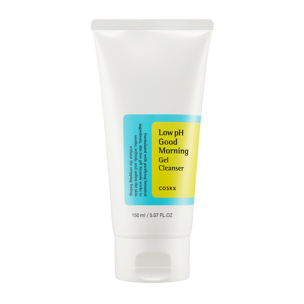 COSRX Low pH Good Morning Gel Cleanser 150ml – gel de limpeza coreano com baixo pH que equilibra a pele e remove impurezas