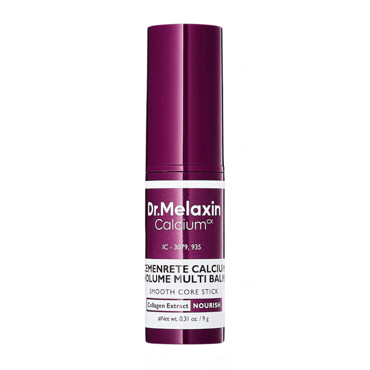Dr. Melaxin Cemenrete Calcium Volume Multi Balm 9 g multi balm stick com extrato de colágeno para uma pele mais firme, volumosa e elástica.