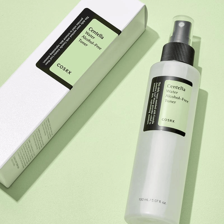 COSRX Centella Water Alcohol-Free Toner spray 150 ml tônico calmante com centella para pele vermelha, sensível e seca