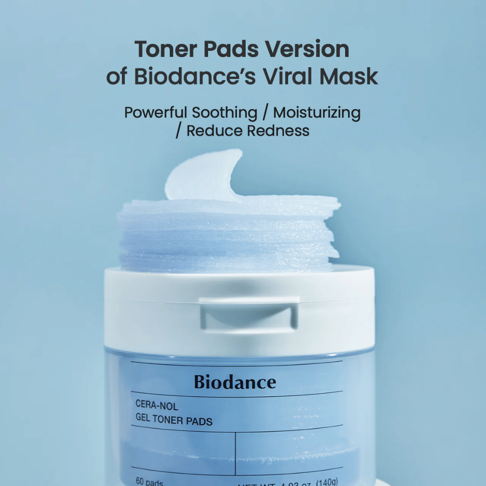 Biodance Cera-Nol Gel Toner Pads – A máscara viral em uma versão prática de disco!

💙 Calmante & hidratante – reduz a vermelhidão e fortalece a barreira da pele.
✨ Discos enriquecidos com gel – proporcionam hidratação intensa e efeito refrescante.
🌿 Perfeito para pele sensível – alivia a irritação e equilibra a pele.

Cuidados com a pele simples e eficazes para uma tez fresca e radiante!