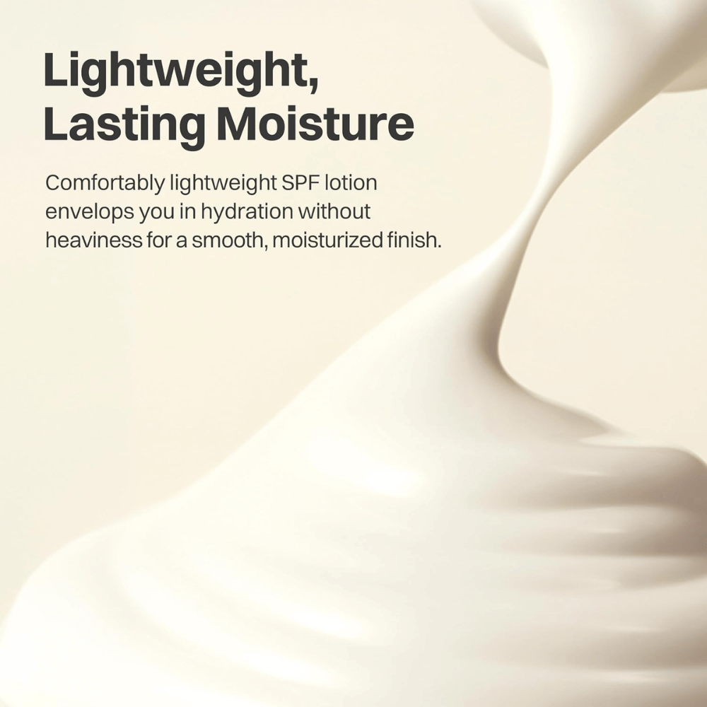 Textura leve e hidratante de Beauty of Joseon Comfort Protection Mineral Body Sun Lotion SPF30