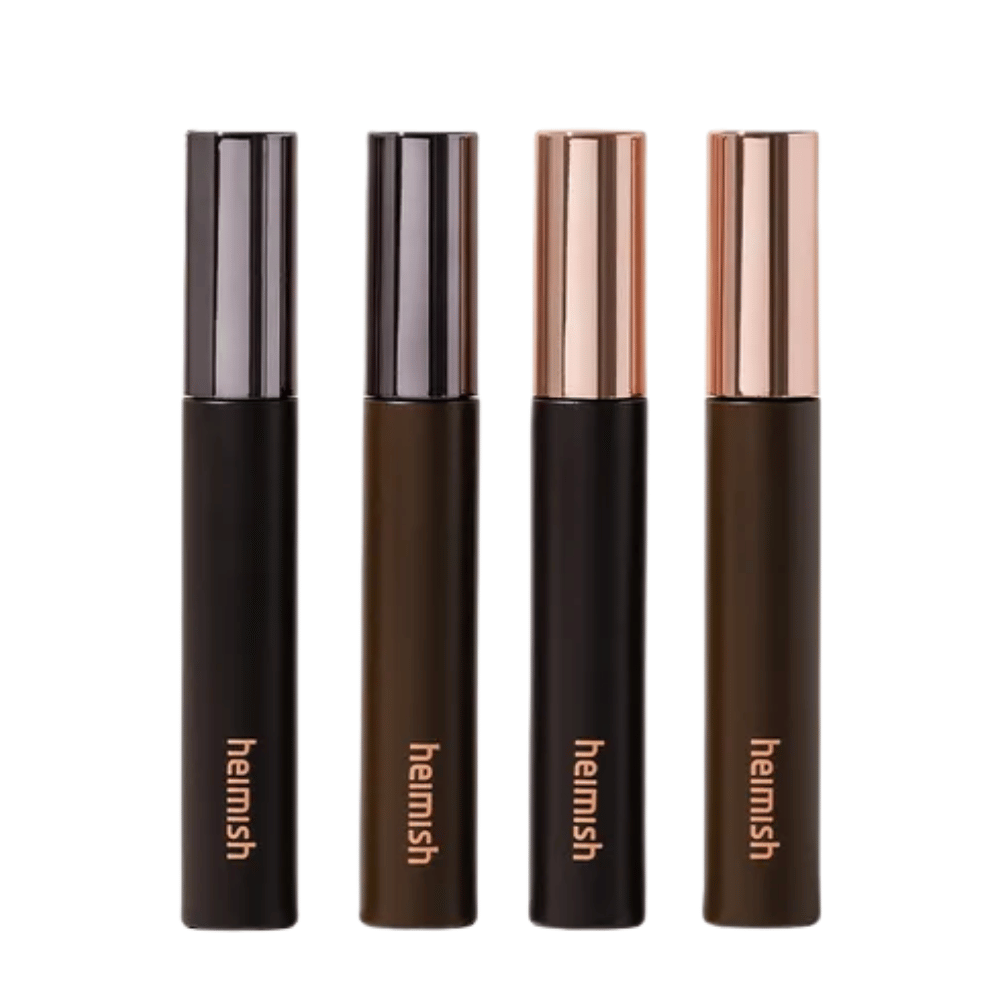 Heimish Dailism Smudge Stop Mascara em várias variantes, rímel coreano com longa durabilidade e acabamento sem manchas.