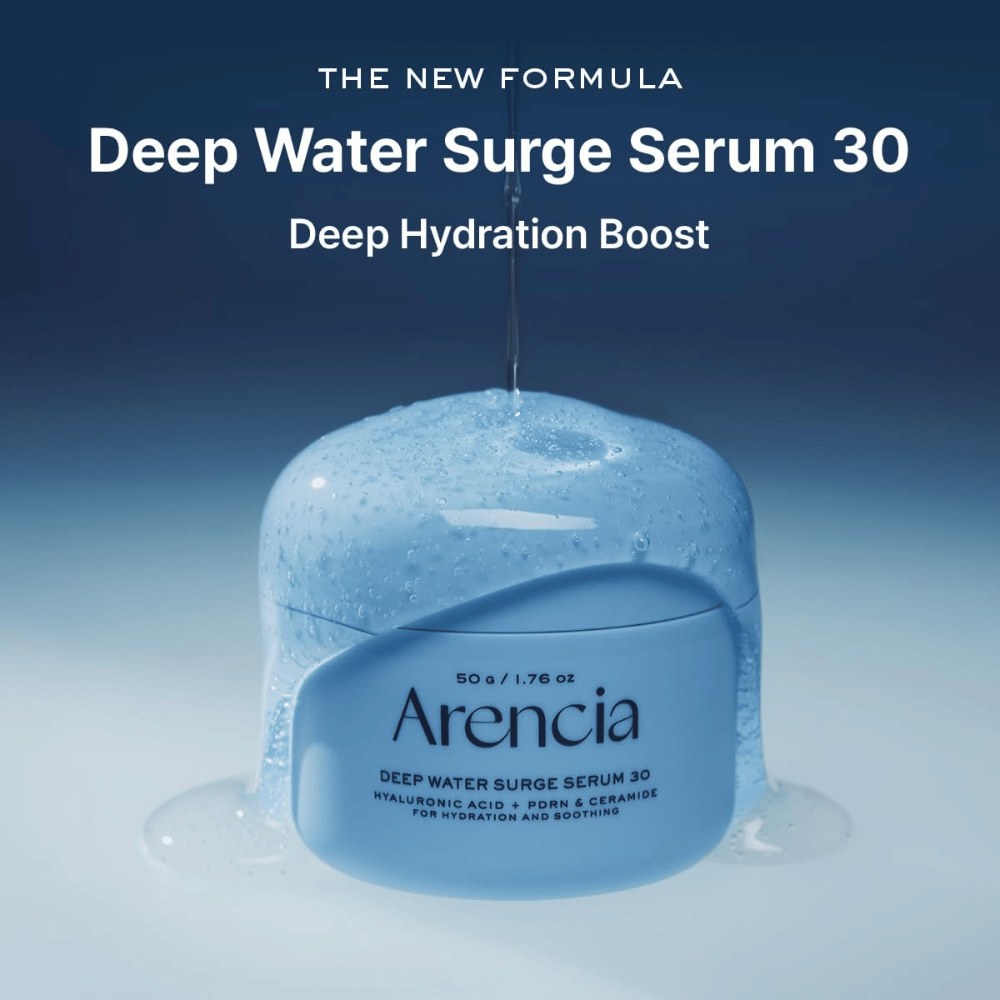 Arencia Deep Water Surge Serum 30 – hidratação intensiva para pele seca e desidratada à superfície