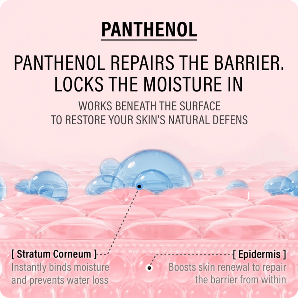 EPII Double Up Cream com pantenol que hidrata em profundidade, reforça a barreira cutânea e contraria a perda de hidratação na pele sensível.