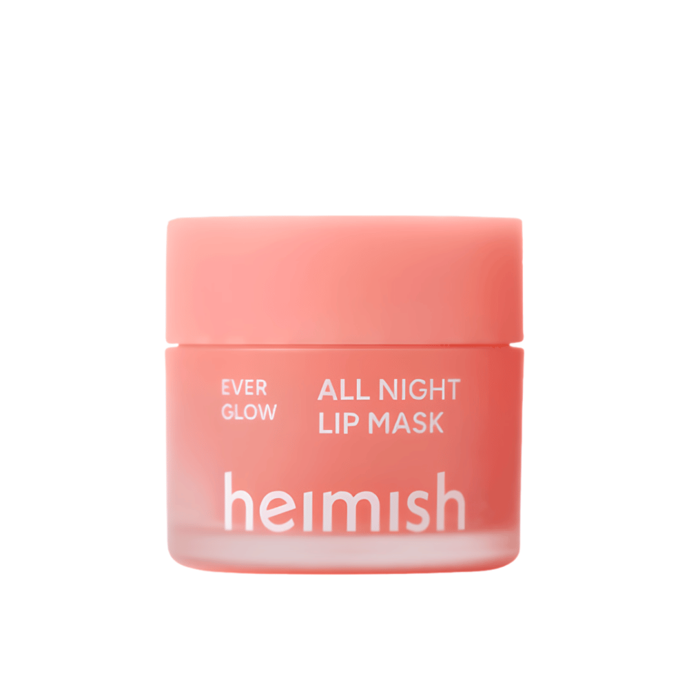 Heimish Ever Glow All Night Lip Mask – máscara labial coreana em frasco rosa