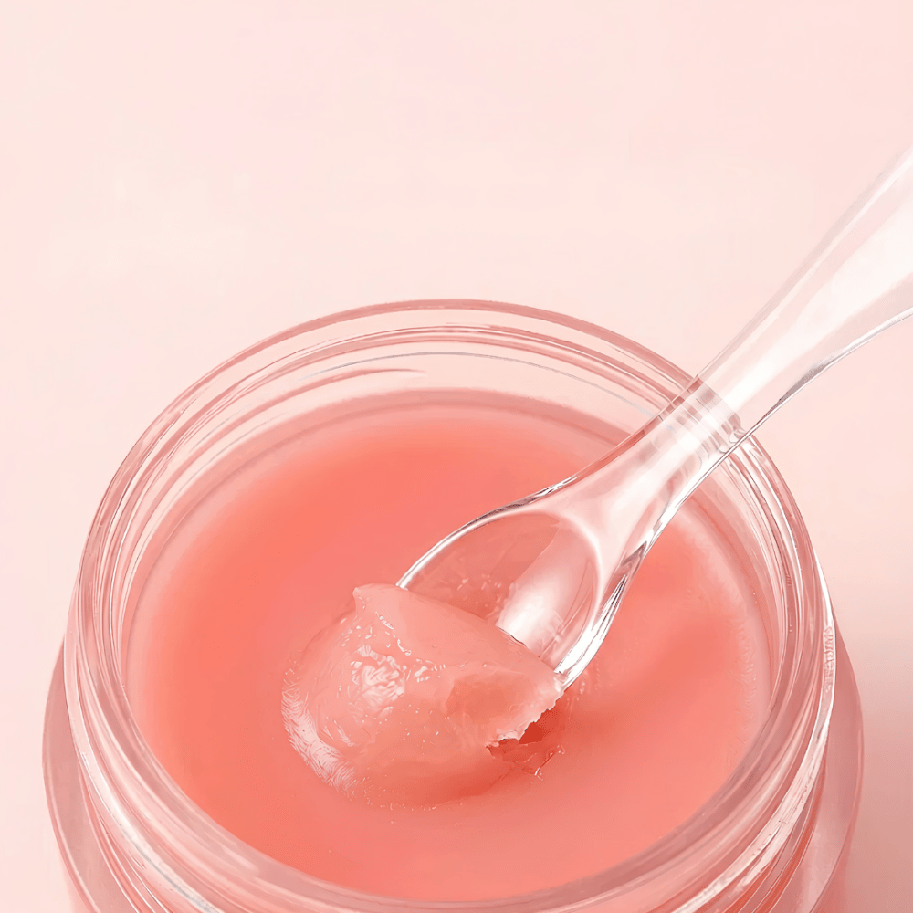 Heimish Ever Glow All Night Lip Mask com consistência suave em gel e aplicador