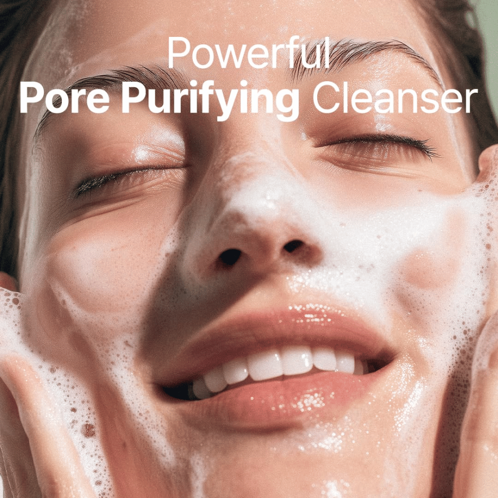 Purito Seoul From Green Deep Foaming Cleanser – espuma limpeza facial para uma limpeza eficaz da pele