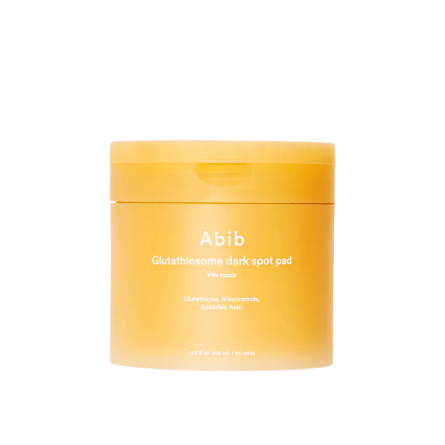 Imagem do produto das toner pads Abib Glutathiosome Dark Spot Pad Vita Touch com vitamina C e niacinamida.
