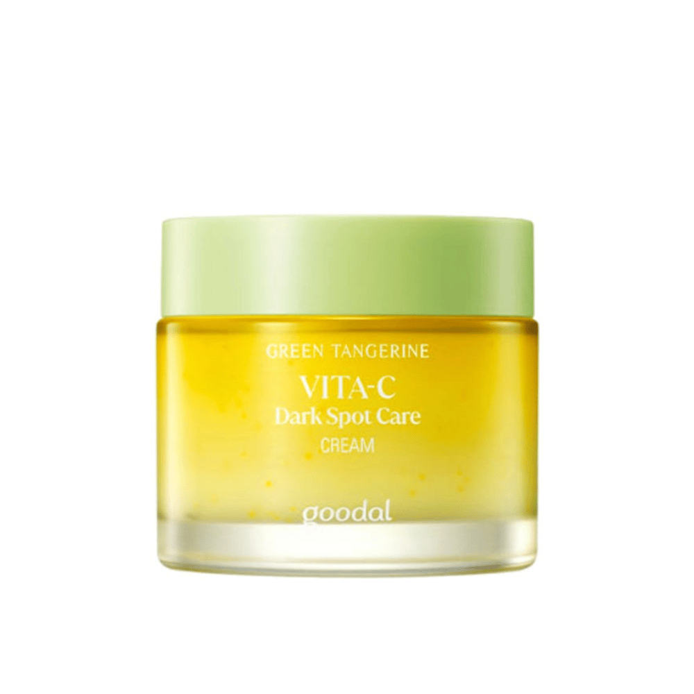 Goodal Green Tangerine Vita C Dark Spot Care Cream 50ml para manchas escuras e tom de pele uniforme.