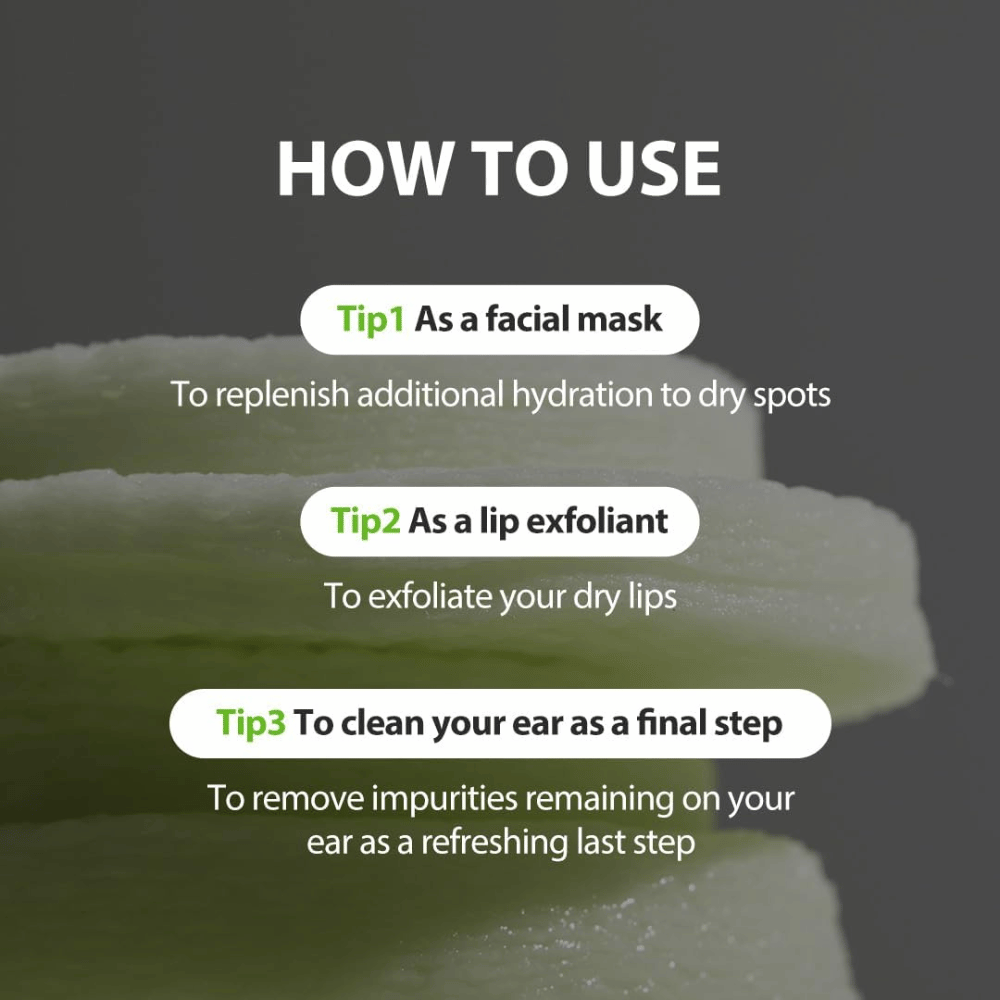 SUNGBOON EDITOR Green Tomato Pore Peeling Jumbo Pad – diferentes áreas de utilização para discos tónicos esfoliantes