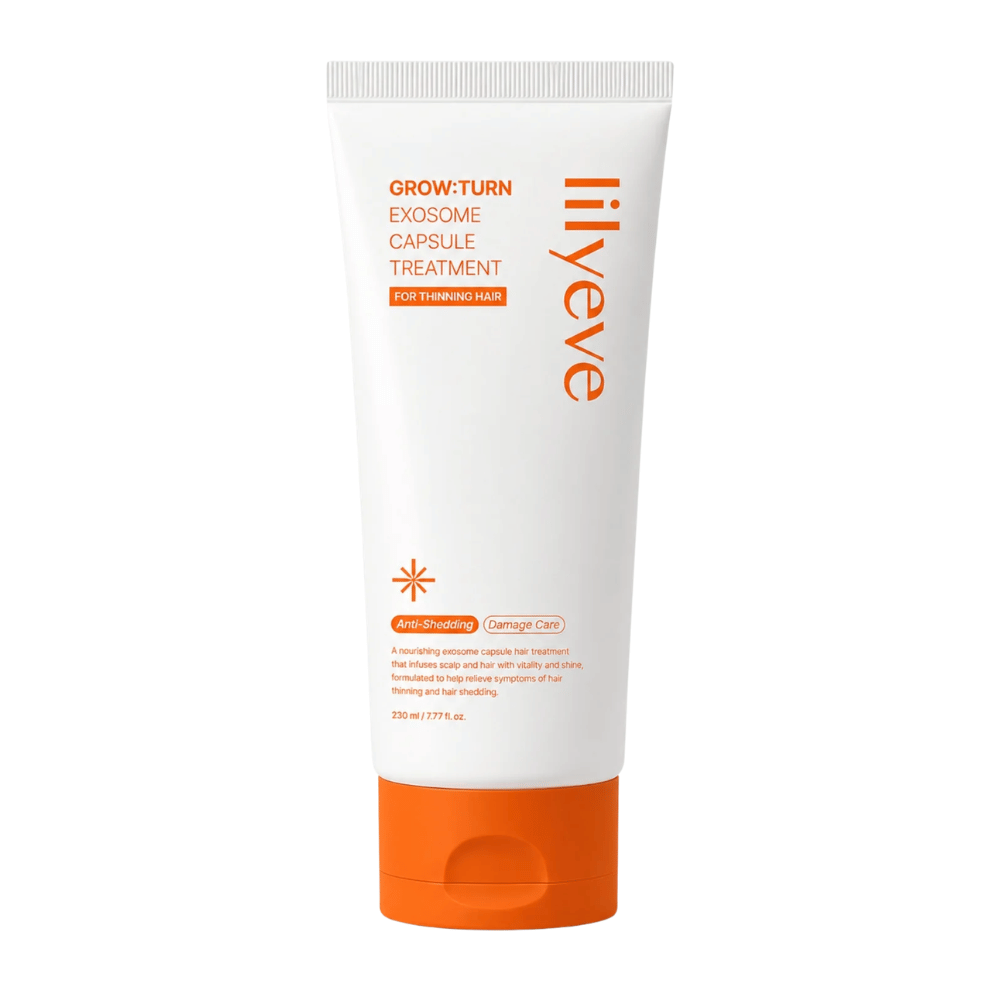 LILYEVE Grow:Turn Exosome Capsule Treatment 230 ml – tratamento de cuidado para cabelo fino, danificado e enfraquecido.