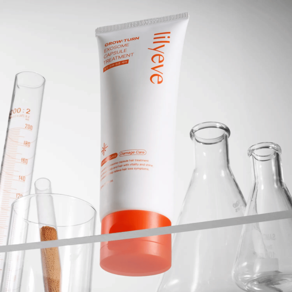 LILYEVE Grow:Turn Exosome Capsule Treatment 230 ml – tratamento capilar coreano com cápsulas de exossomas para o cabelo e o couro cabeludo.