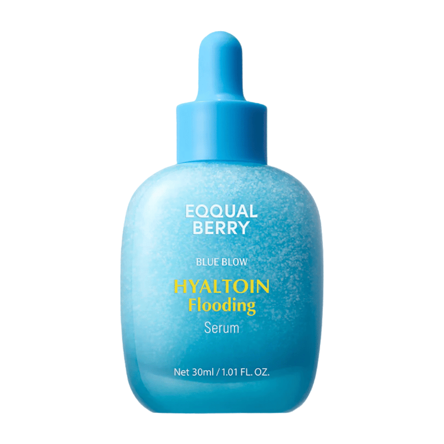 EQUAL BERRY Blue Blow Hyaltoin Flooding Serum 30 ml – imagem do produto de soro hidratante K-beauty para pele seca