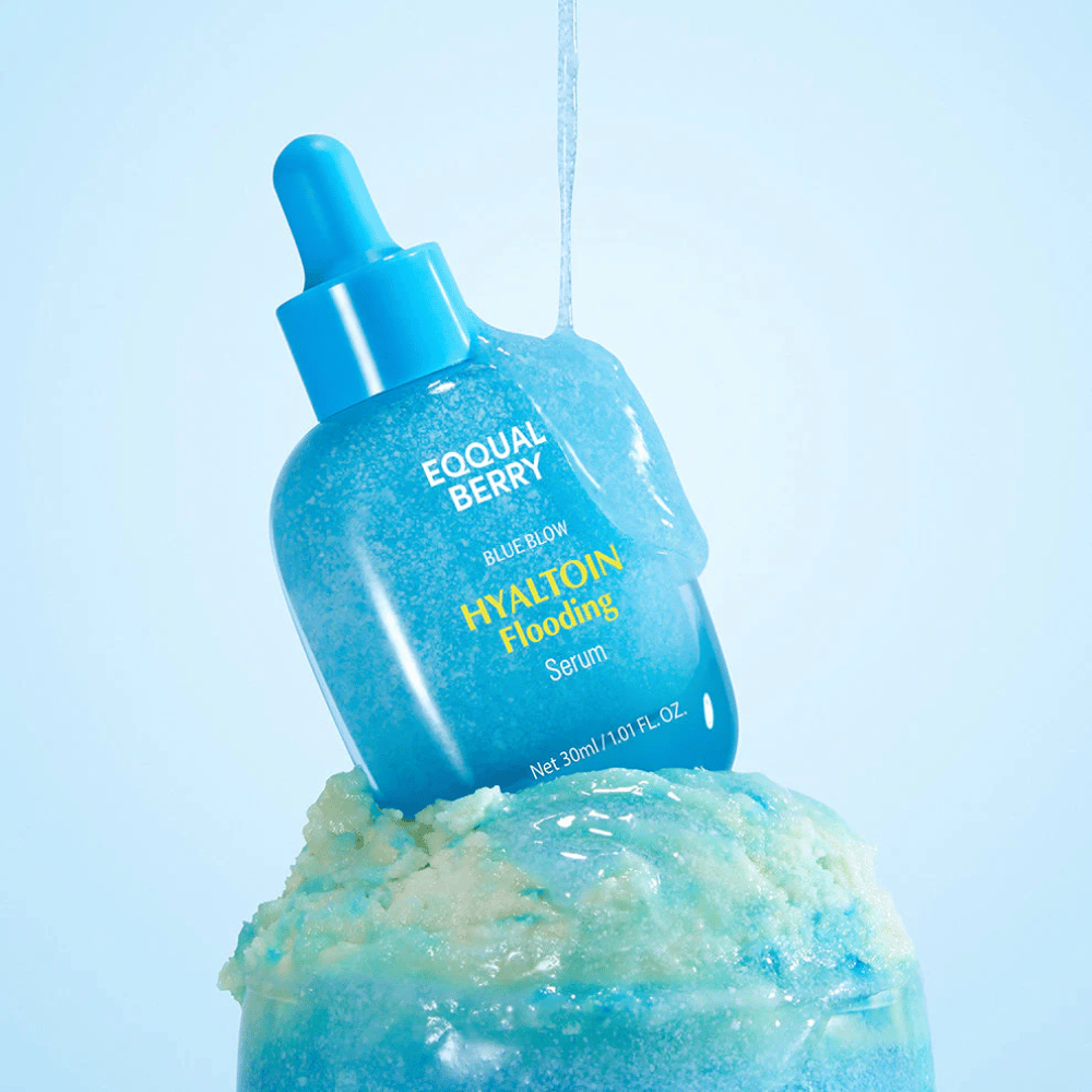 EQUAL BERRY Hyaltoin Flooding Serum com pipeta – soro intensamente hidratante para pele seca e desidratada