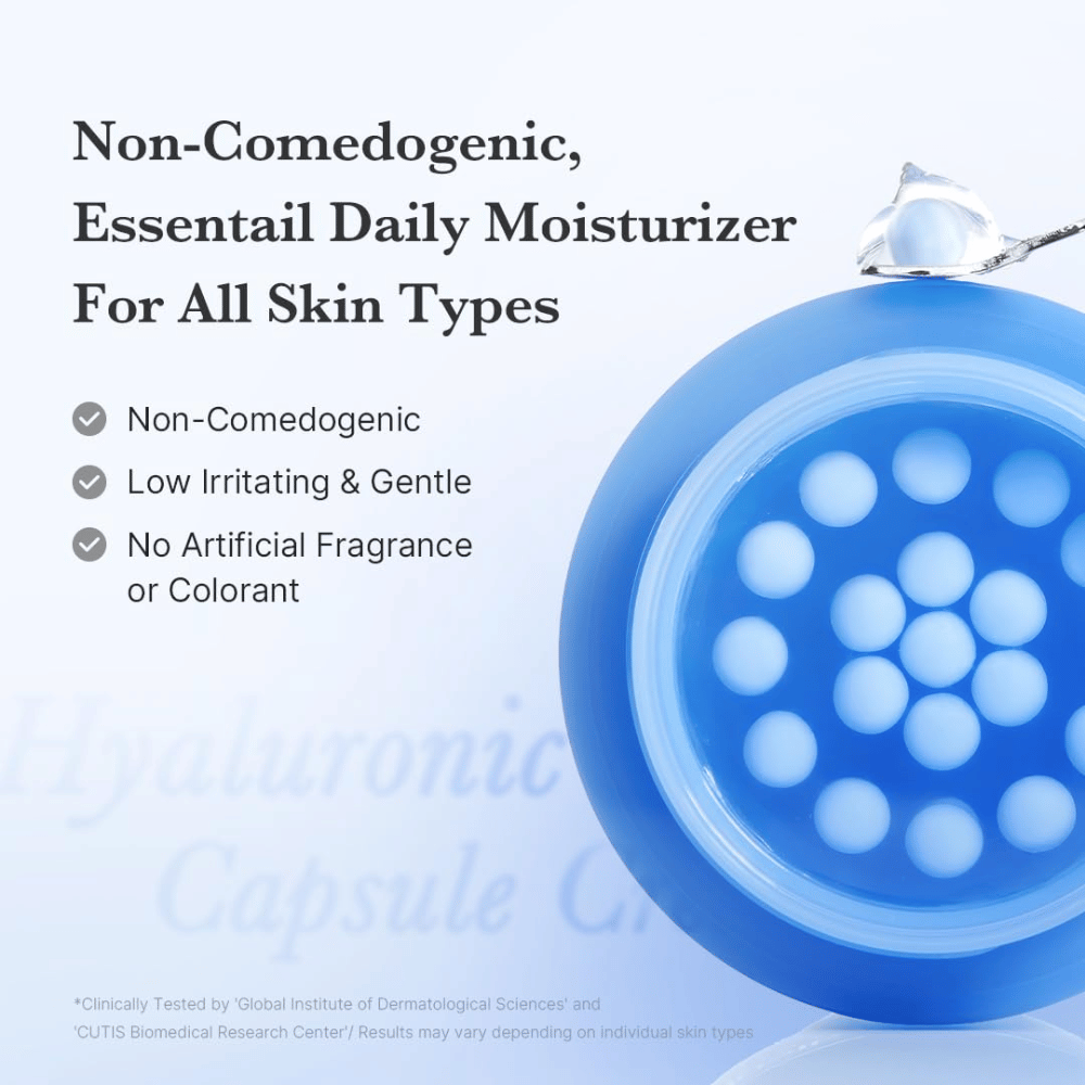 1. Medicube Hyaluronic Moisturizing Capsule Cream – creme facial hidratante adequado para todos os tipos de pele