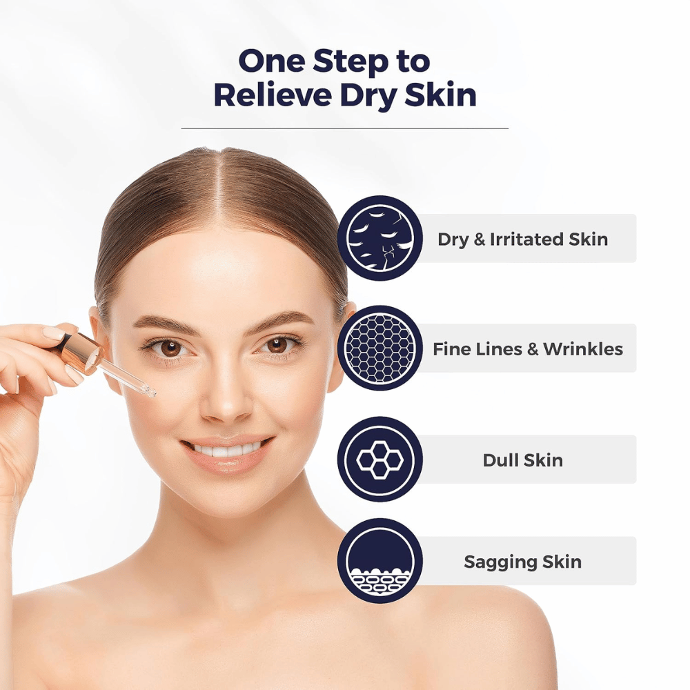 1. Centellian24 Hyaluronic Tox Boosting Ampoule – mulher aplica sérum para pele seca, linhas finas e luminosidade