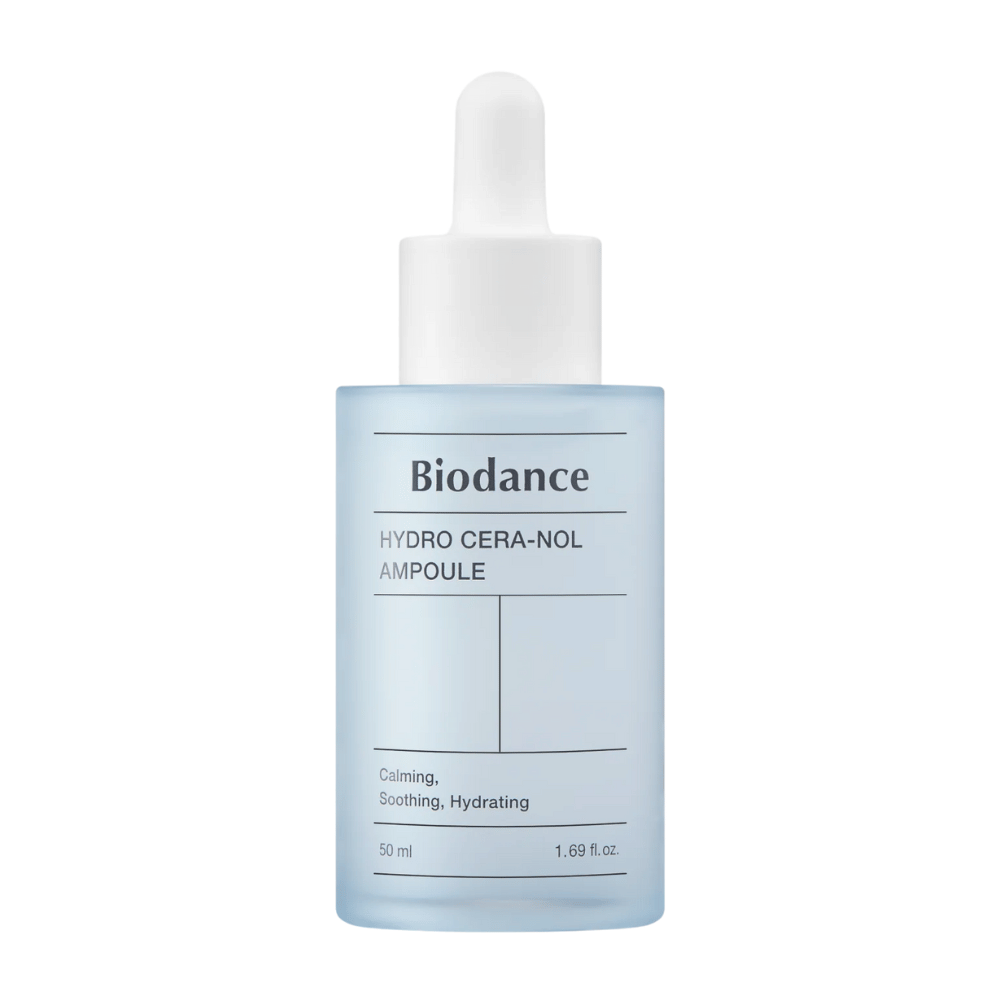 Biodance Hydro Cera-Nol Ampoule – Ampola calmante e intensamente hidratante.

💧 Hidratação profunda – Reforça a barreira de umidade da pele e previne a desidratação.
🌿 Efeito calmante – Reduz a vermelhidão e a irritação para uma pele equilibrada.
🛡️ Fortalece a barreira da pele – Ideal para pele sensível e seca.

Perfeito para uma pele hidratada, macia e protegida!