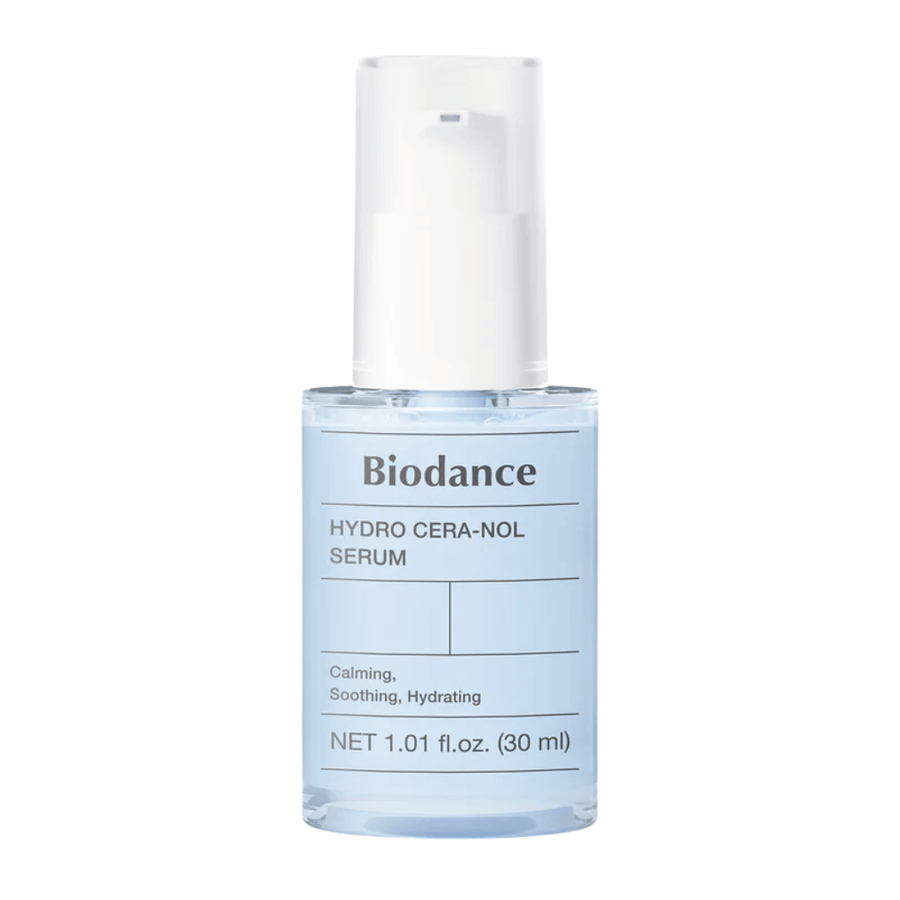 Biodance Hydro Cera-Nol Serum 30 ml – Acalma, hidrata e fortalece a barreira da pele.