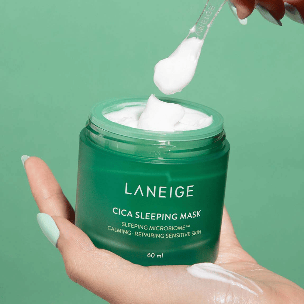 Palavras-chave: sono, barreira cutânea
Nome do produto: LANEIGE Cica Sleeping Mask 60ml