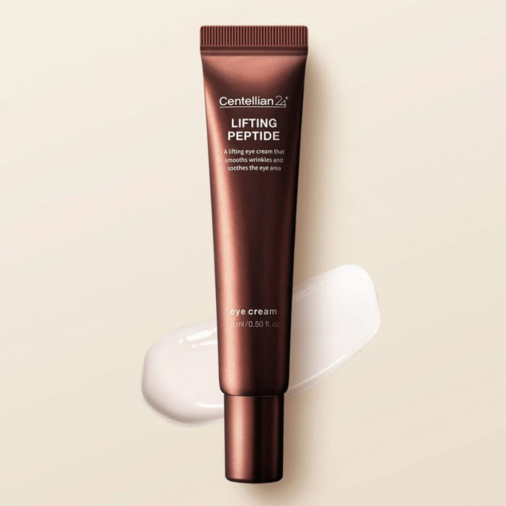 Centellian24 Lifting Peptide Eye Cream creme de olhos – coreano creme de olhos com peptídeos que ajudam a hidratar a pele ao redor dos olhos e a reduzir a visibilidade de linhas finas e rugas.