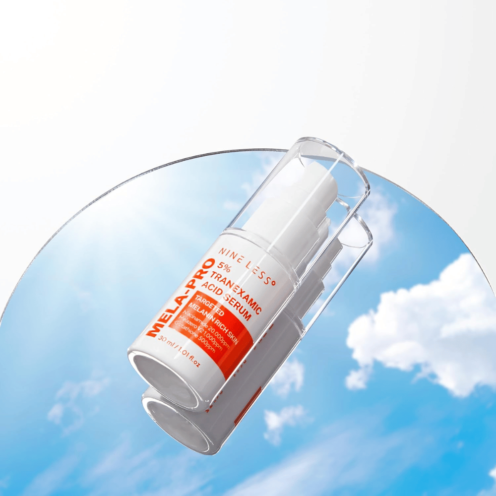 NINE LESS MELA-PRO 5% Tranexamic Acid Serum 30 ml com bomba, sérum para pigmentação e manchas escuras.