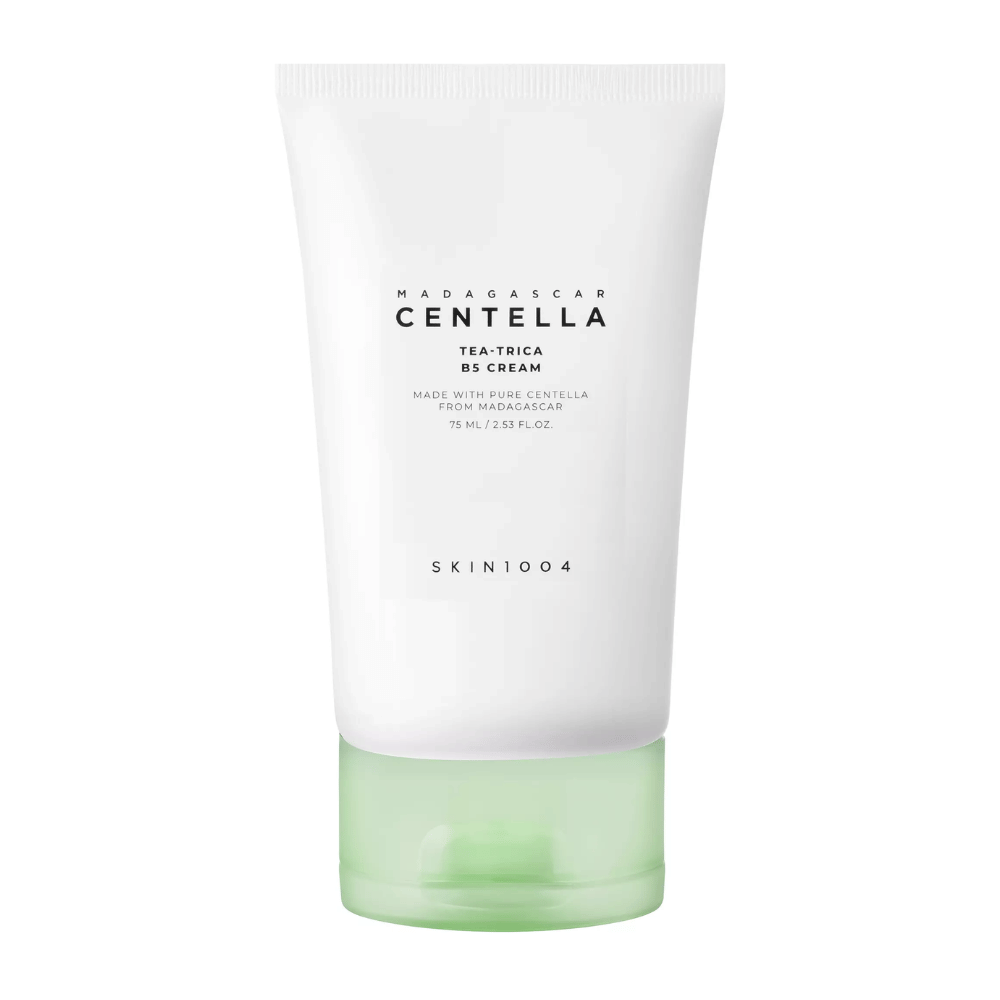 SKIN1004 Creme Madagascar Centella que hidrata em profundidade, acalma a irritação e proporciona um tom de pele mais uniforme e saudável