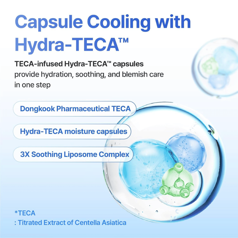 2. Centellian24 Madeca Cream Hydra Calming – cápsulas Hydra-TECA com centella asiatica que hidratam e acalmam a pele