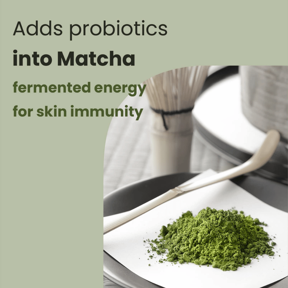 Heimish limpeza Matcha Biome com matcha fermentado e probióticos – equilibra a pele e apoia a barreira protetora natural da pele