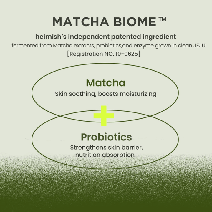Heimish Matcha Biome Amino Acne Cleansing Foam com matcha e probióticos – fortalece a barreira da pele e acalma a pele irritada e propensa a acne