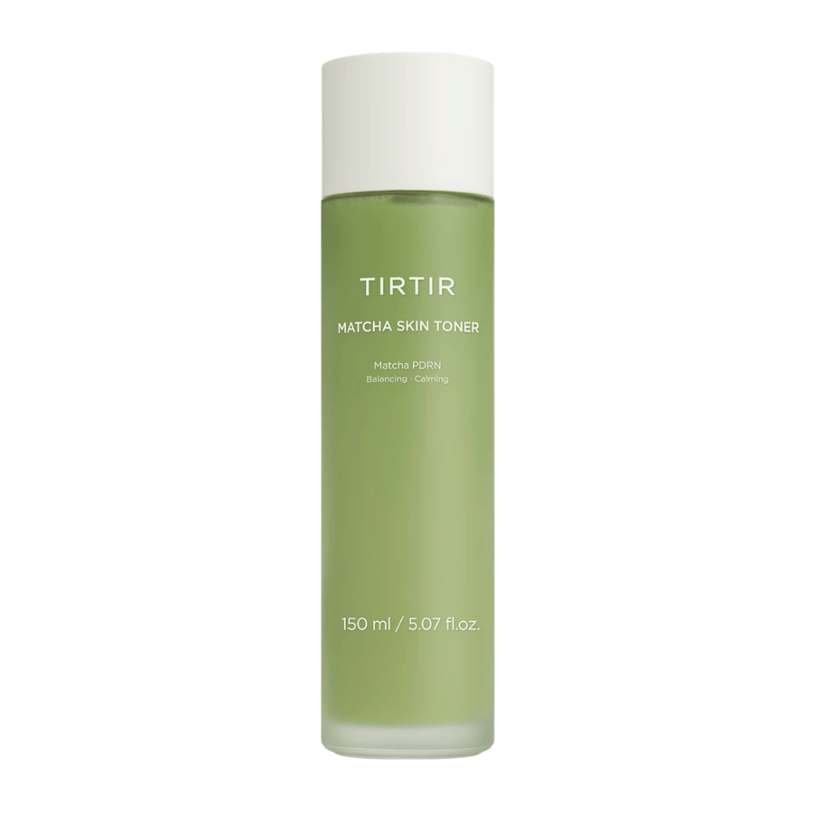 TIRTIR Matcha Skin Toner 150 ml que acalma a pele sensível, hidrata eficazmente e melhora o equilíbrio e a luminosidade da pele.