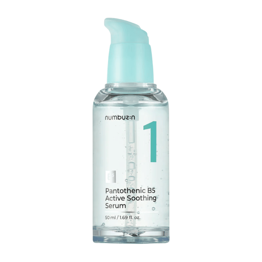 numbuzin No.1 Pantothenic B5 Active Soothing Serum 50 ml – sérum coreano B5 com pantenol e niacinamida para uma pele equilibrada e clara