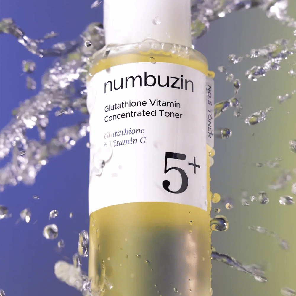 Numbuzin No.5+ Glutathione Vitamin Boosting Essential Toner tónico hidratante com glutationa e niacinamida