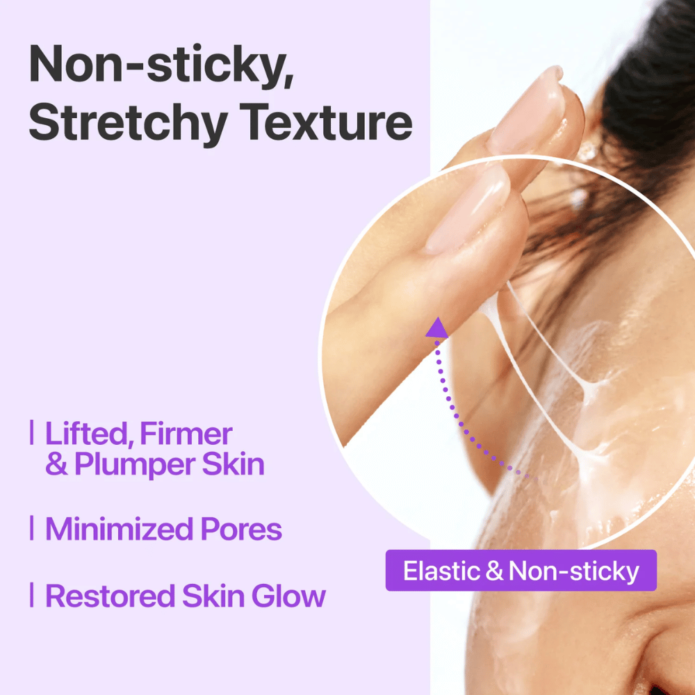 Numbuzin No.9 NAD+ Bio Lifting-sil Essence – textura elástica e não pegajosa que levanta, tonifica e proporciona elasticidade e brilho à pele.
